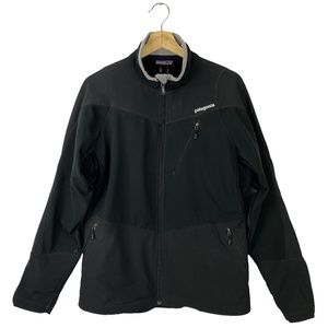 Patagonia Integral Soft Shell Jacket Women’s Small Black 24940 Fleece Lined